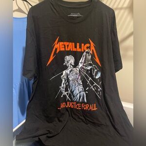 Black Metallica Graphic T-Shirt